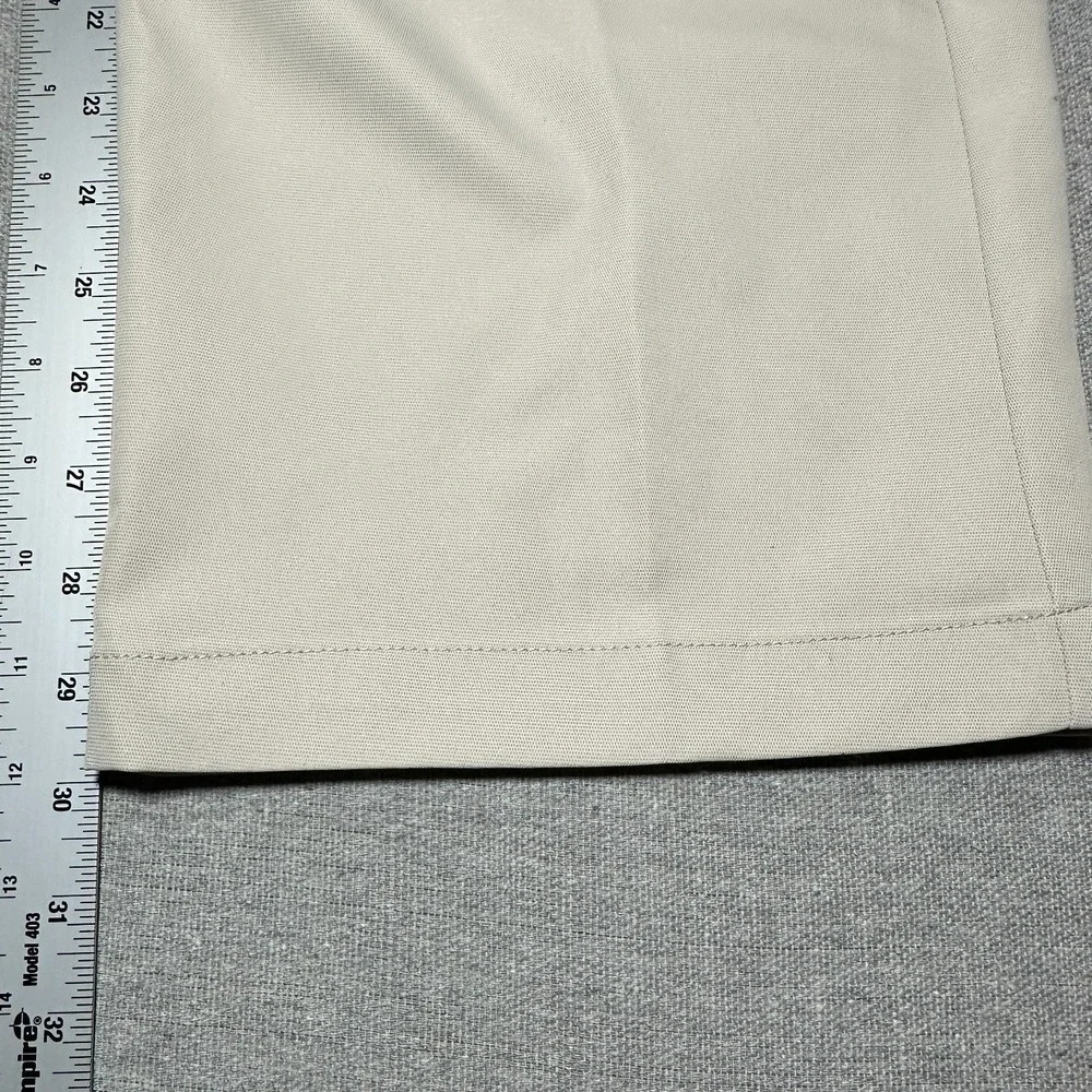 Callaway Golf Pants Mens 40x30 Beige Chino Performance Flat Front Chino Trousers